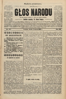 Głos Narodu : dziennik polityczny, założony w r. 1893 przez Józefa Rogosza (wydanie południowe). 1908, nr 107