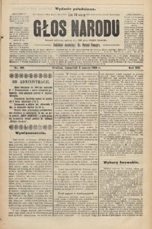 Głos Narodu : dziennik polityczny, założony w r. 1893 przez Józefa Rogosza (wydanie południowe). 1908, nr 109