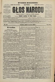 Głos Narodu : dziennik polityczny, założony w r. 1893 przez Józefa Rogosza (wydanie wieczorne). 1908, nr 110