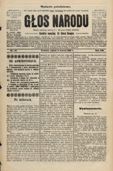 Głos Narodu : dziennik polityczny, założony w r. 1893 przez Józefa Rogosza (wydanie południowe). 1908, nr 111