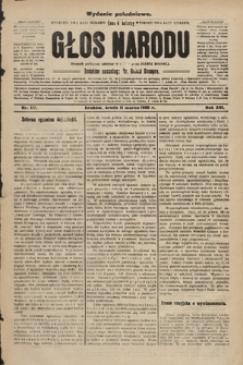 Głos Narodu : dziennik polityczny, założony w r. 1893 przez Józefa Rogosza (wydanie południowe). 1908, nr 117