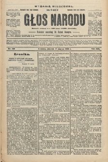 Głos Narodu : dziennik polityczny, założony w r. 1893 przez Józefa Rogosza (wydanie wieczorne). 1908, nr 128