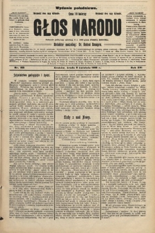 Głos Narodu : dziennik polityczny, założony w r. 1893 przez Józefa Rogosza (wydanie południowe). 1908, nr 165