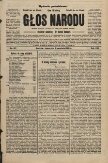 Głos Narodu : dziennik polityczny, założony w r. 1893 przez Józefa Rogosza (wydanie południowe). 1908, nr 167