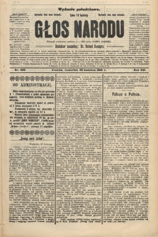 Głos Narodu : dziennik polityczny, założony w r. 1893 przez Józefa Rogosza (wydanie południowe). 1908, nr 200