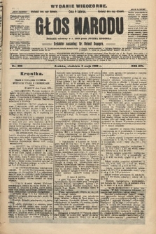 Głos Narodu : dziennik polityczny, założony w r. 1893 przez Józefa Rogosza (wydanie wieczorne). 1908, nr 205