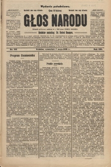 Głos Narodu : dziennik polityczny, założony w r. 1893 przez Józefa Rogosza (wydanie południowe). 1908, nr 212