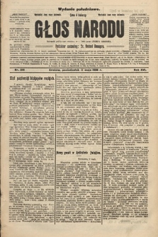 Głos Narodu : dziennik polityczny, założony w r. 1893 przez Józefa Rogosza (wydanie południowe). 1908, nr 216