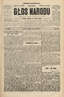 Głos Narodu : dziennik polityczny, założony w r. 1893 przez Józefa Rogosza (wydanie południowe). 1908, nr 224