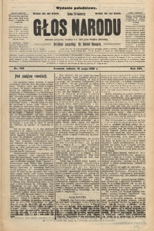 Głos Narodu : dziennik polityczny, założony w r. 1893 przez Józefa Rogosza (wydanie południowe). 1908, nr 226
