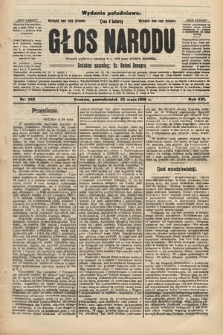 Głos Narodu : dziennik polityczny, założony w r. 1893 przez Józefa Rogosza (wydanie południowe). 1908, nr 240