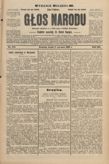 Głos Narodu : dziennik polityczny, założony w r. 1893 przez Józefa Rogosza (wydanie wieczorne). 1908, nr 253
