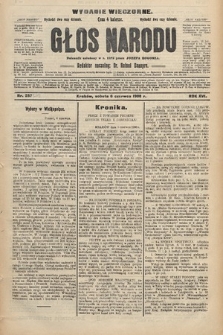 Głos Narodu : dziennik polityczny, założony w r. 1893 przez Józefa Rogosza (wydanie wieczorne). 1908, nr 259