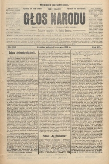 Głos Narodu : dziennik polityczny, założony w r. 1893 przez Józefa Rogosza (wydanie południowe). 1908, nr 260