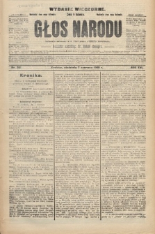 Głos Narodu : dziennik polityczny, założony w r. 1893 przez Józefa Rogosza (wydanie wieczorne). 1908, nr 261