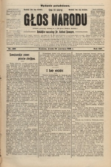 Głos Narodu : dziennik polityczny, założony w r. 1893 przez Józefa Rogosza (wydanie południowe). 1908, nr 286