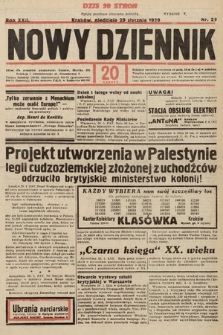 Nowy Dziennik. 1939, nr 29