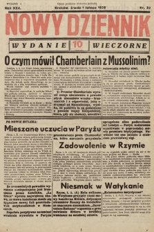 Nowy Dziennik (wydanie wieczorne). 1939, nr 32