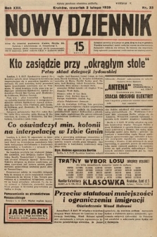 Nowy Dziennik. 1939, nr 33