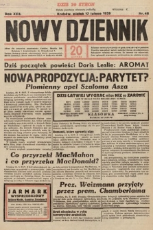 Nowy Dziennik. 1939, nr 48