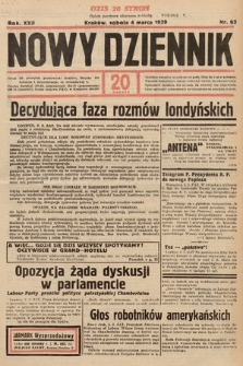 Nowy Dziennik. 1939, nr 63