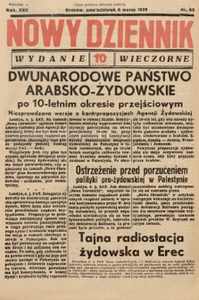 Nowy Dziennik (wydanie wieczorne). 1939, nr 65