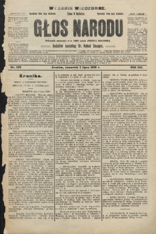 Głos Narodu : dziennik polityczny, założony w r. 1893 przez Józefa Rogosza (wydanie wieczorne). 1908, nr 295