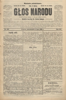 Głos Narodu : dziennik polityczny, założony w r. 1893 przez Józefa Rogosza (wydanie południowe). 1908, nr 302