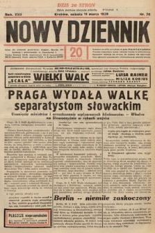Nowy Dziennik. 1939, nr 70