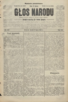 Głos Narodu : dziennik polityczny, założony w r. 1893 przez Józefa Rogosza (wydanie południowe). 1908, nr 306
