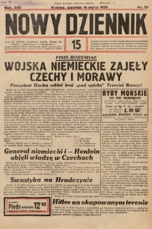 Nowy Dziennik. 1939, nr 75