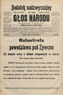 Głos Narodu : dziennik polityczny, założony w r. 1893 przez Józefa Rogosza. 1908, nr 320