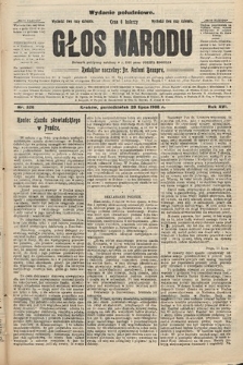 Głos Narodu : dziennik polityczny, założony w r. 1893 przez Józefa Rogosza (wydanie południowe). 1908, nr 326
