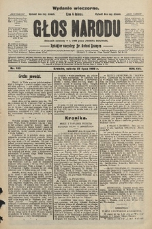 Głos Narodu : dziennik polityczny, założony w r. 1893 przez Józefa Rogosza (wydanie wieczorne). 1908, nr 335