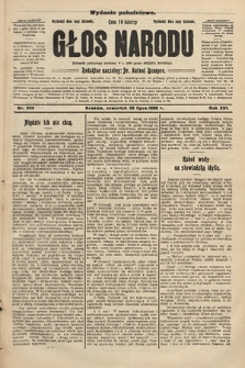 Głos Narodu : dziennik polityczny, założony w r. 1893 przez Józefa Rogosza (wydanie południowe). 1908, nr 344