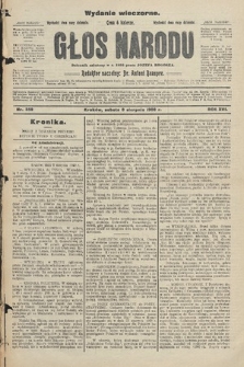Głos Narodu : dziennik polityczny, założony w r. 1893 przez Józefa Rogosza (wydanie wieczorne). 1908, nr 359