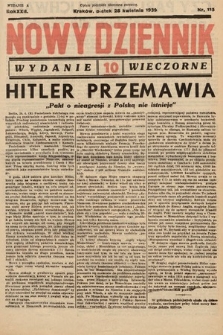 Nowy Dziennik (wydanie wieczorne). 1939, nr 115
