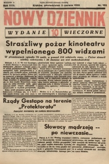 Nowy Dziennik (wydanie wieczorne). 1939, nr 152