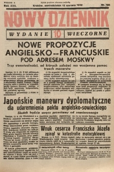 Nowy Dziennik (wydanie wieczorne). 1939, nr 159