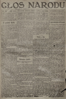 Głos Narodu (wydanie poranne). 1916, nr 328