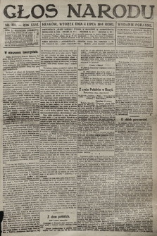 Głos Narodu (wydanie poranne). 1916, nr 331