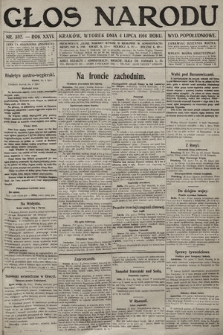Głos Narodu (wydanie popołudniowe). 1916, nr 332