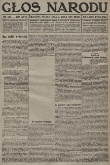 Głos Narodu (wydanie poranne). 1916, nr 334