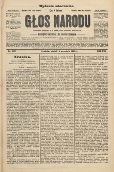 Głos Narodu : dziennik założony w r. 1893 przez Józefa Rogosza (wydanie wieczorne). 1908, nr 403