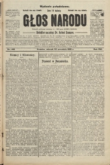 Głos Narodu : dziennik założony w r. 1893 przez Józefa Rogosza (wydanie południowe). 1908, nr 432