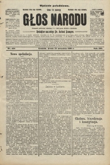 Głos Narodu : dziennik założony w r. 1893 przez Józefa Rogosza (wydanie południowe). 1908, nr 434