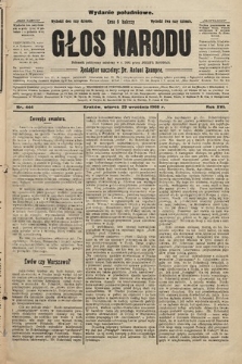 Głos Narodu : dziennik założony w r. 1893 przez Józefa Rogosza (wydanie południowe). 1908, nr 444