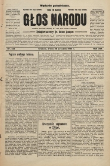 Głos Narodu : dziennik założony w r. 1893 przez Józefa Rogosza (wydanie południowe). 1908, nr 446