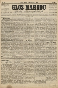Głos Narodu. 1908, nr 465