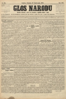 Głos Narodu. 1908, nr 473